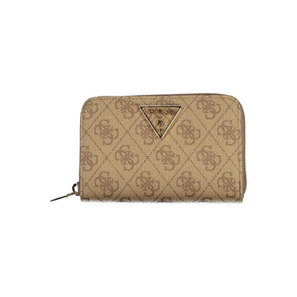 Guess Jeans Beige Polyurethane Women Wallet