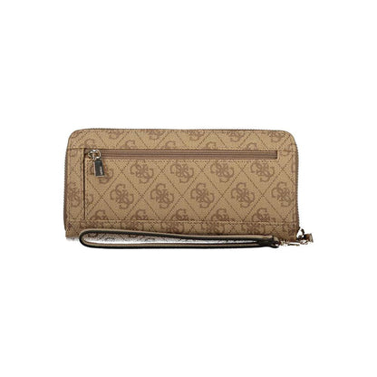 Guess Jeans Beige Polyurethane Women Wallet