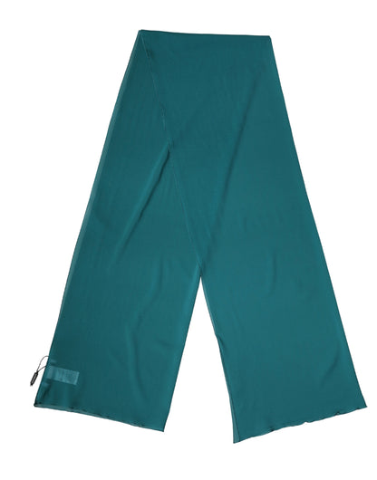 Étole Dolce & Gabbana femme en soie bleu vert – MS7840