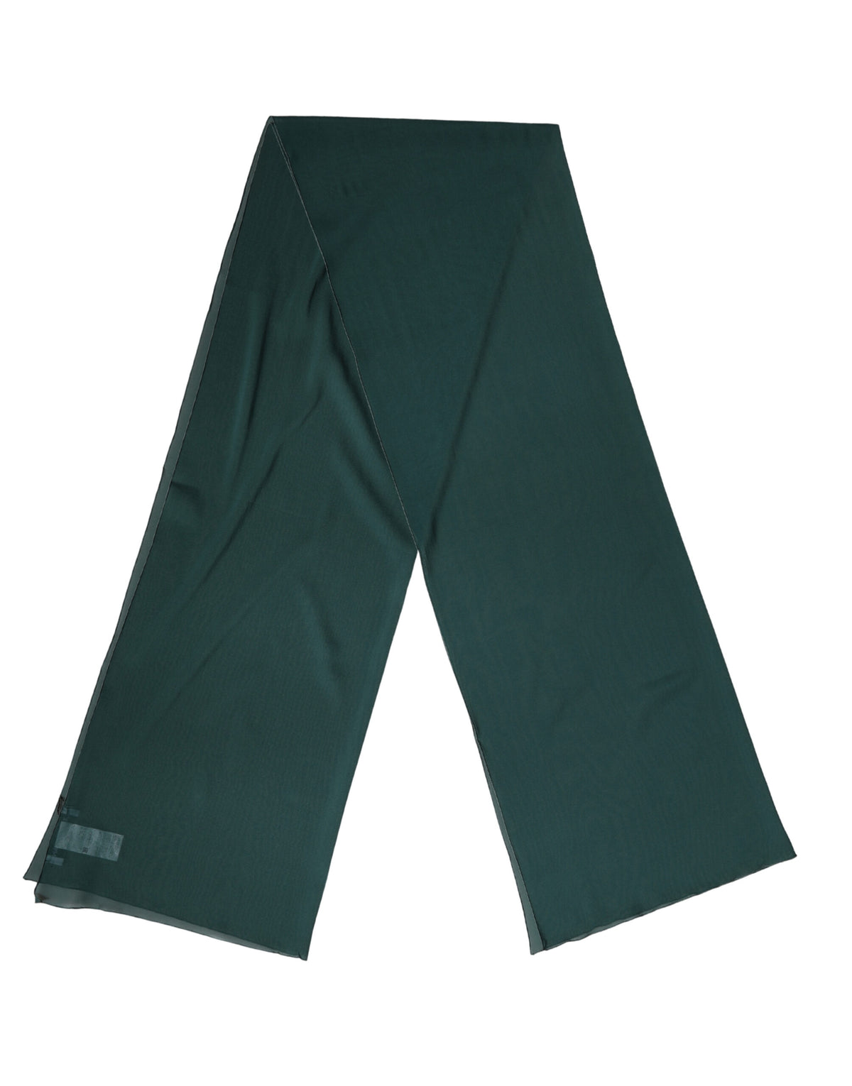 Étole Dolce & Gabbana femme en soie stretch vert foncé – MS7841