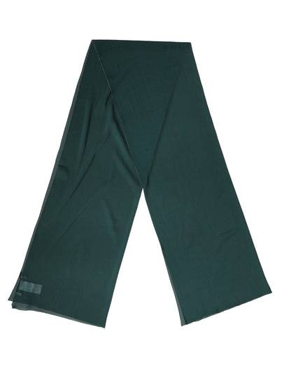 Étole Dolce & Gabbana femme en soie stretch vert foncé – MS7841