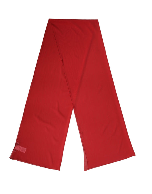 Étole Dolce & Gabbana femme en soie stretch rouge – MS7842