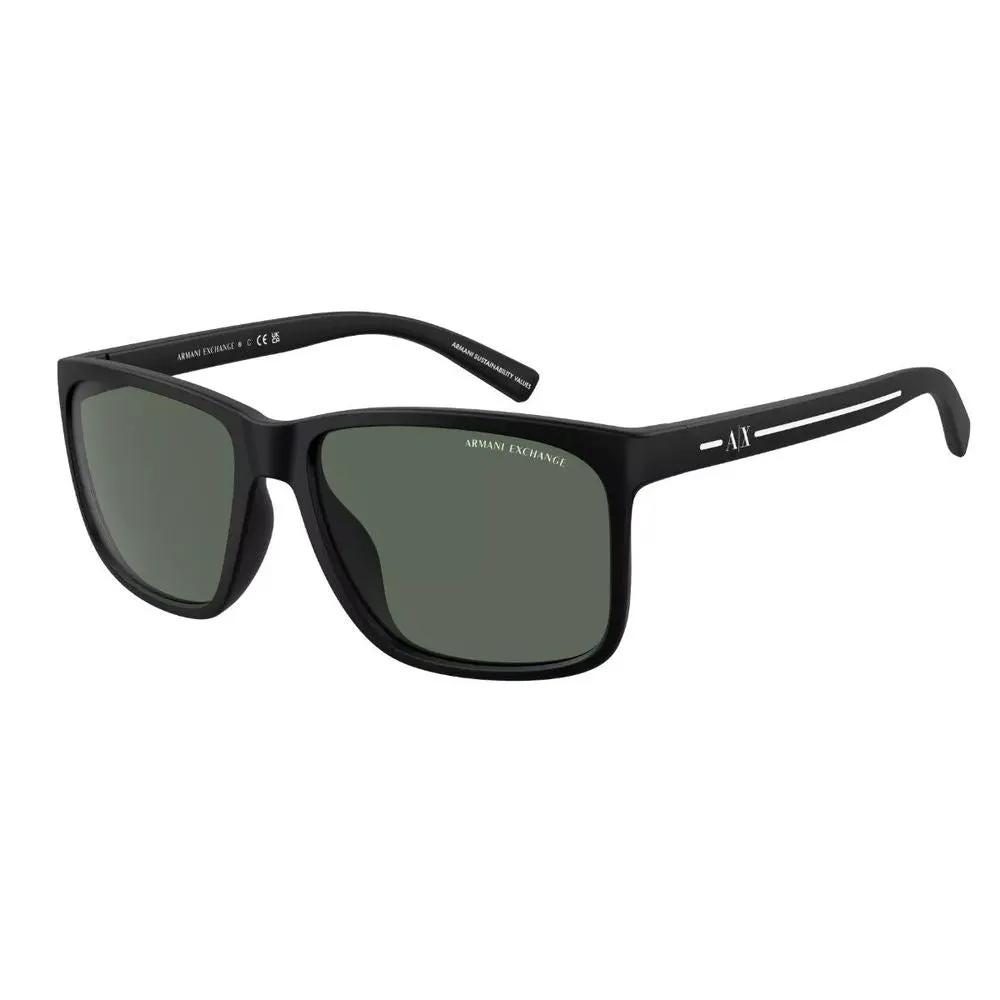Armani Exchange Black Resin Sunglasses by Armani Exchange