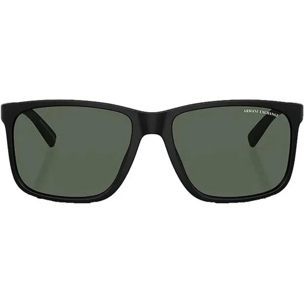 Armani Exchange Black Resin Sunglasses by Armani Exchange