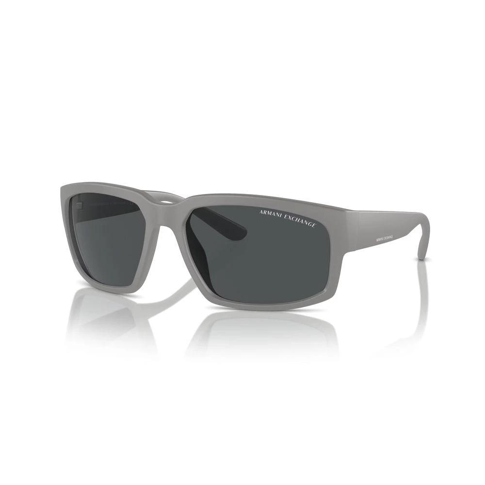Armani Exchange Gray Resin Sunglasses by Armani Exchange