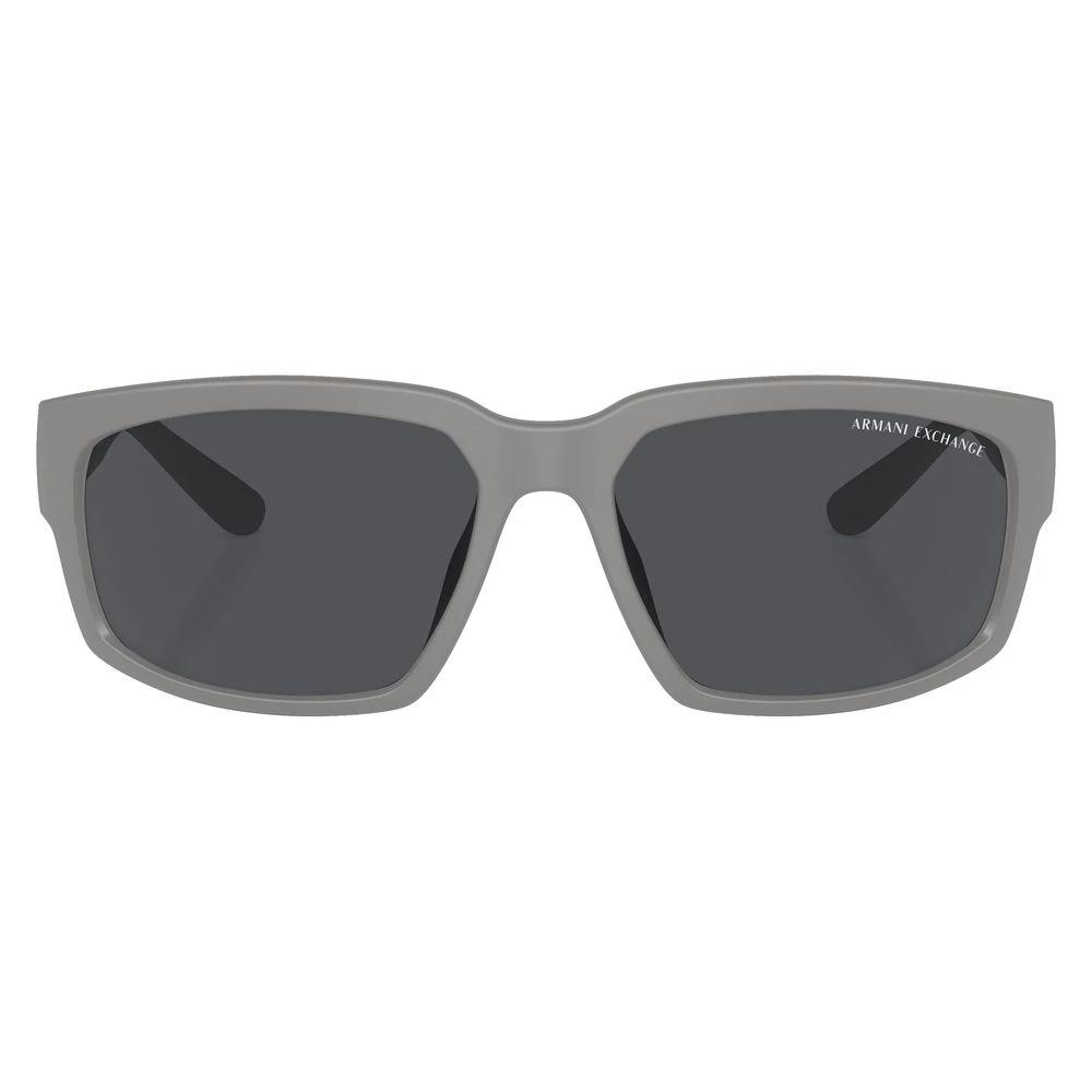 Armani Exchange Gray Resin Sunglasses by Armani Exchange