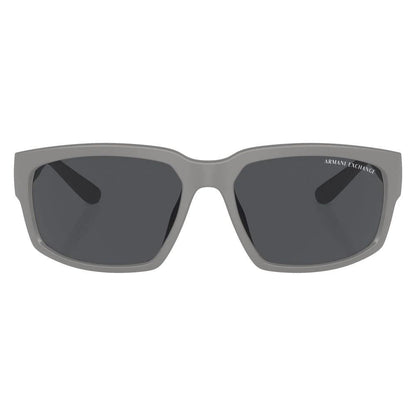 Armani Exchange Gray Resin Sunglasses by Armani Exchange