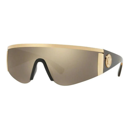 Versace Gold Acetate Sunglasses by Versace