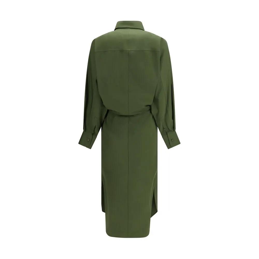 Givenchy Bicolor Cotton Casual Dress by Givenchy