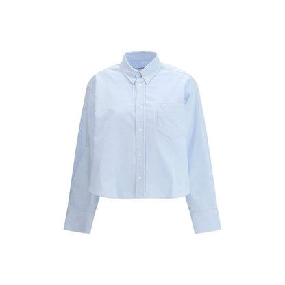 Ami Paris Blue Cotton Dress Shirt by Ami Paris