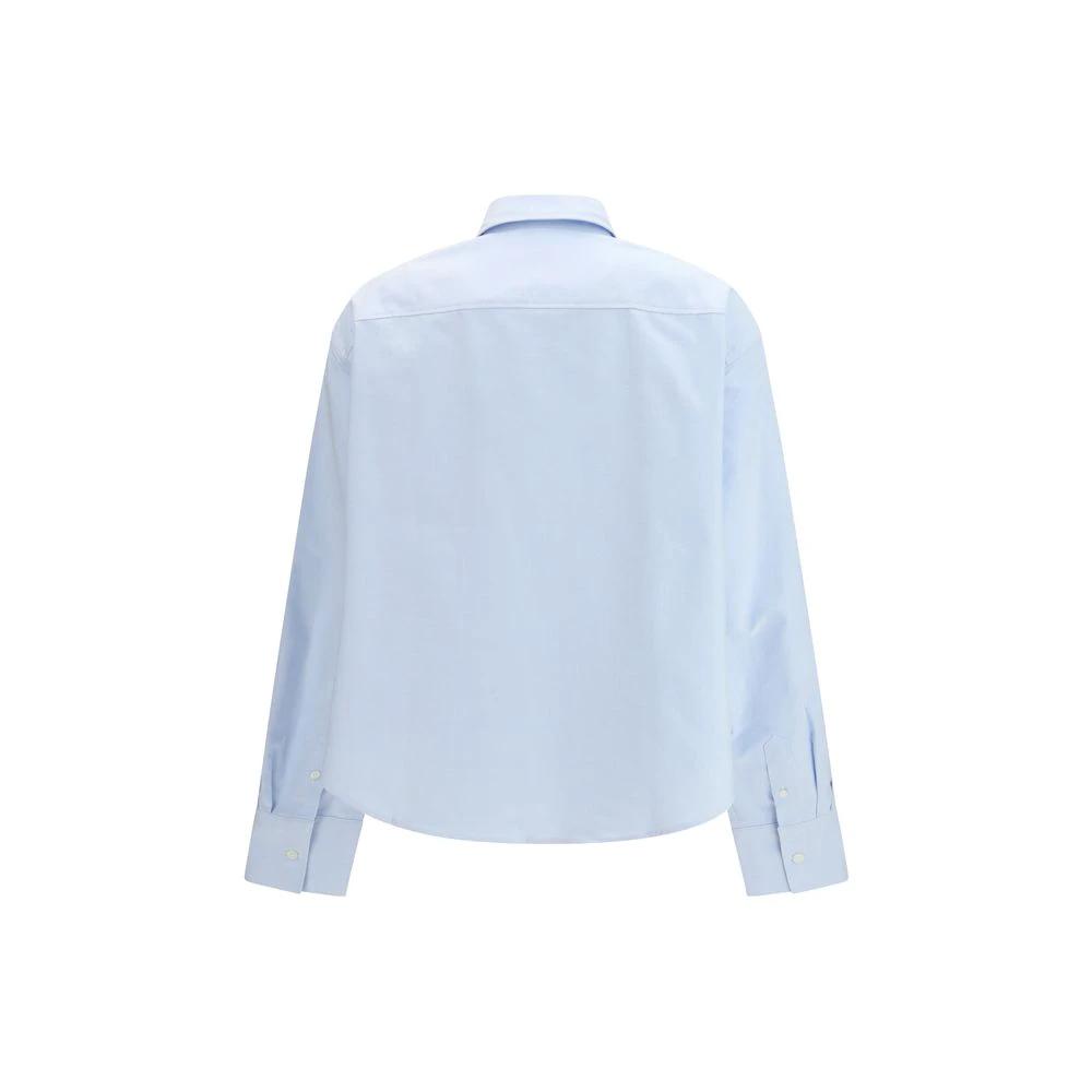 Ami Paris Blue Cotton Dress Shirt by Ami Paris