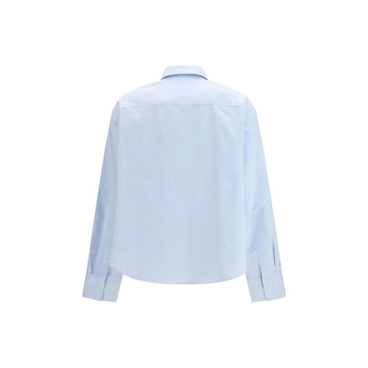 Ami Paris Blue Cotton Dress Shirt by Ami Paris