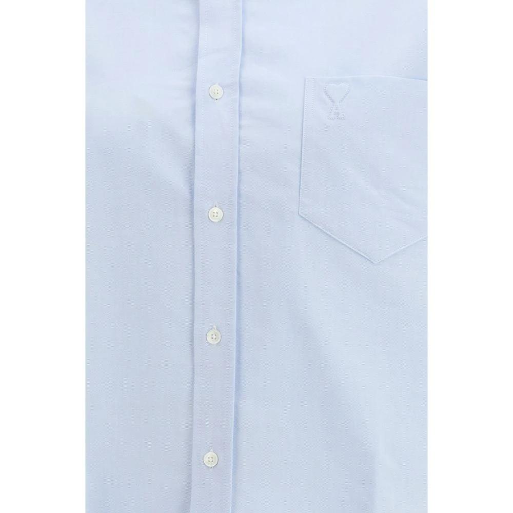 Ami Paris Blue Cotton Dress Shirt by Ami Paris