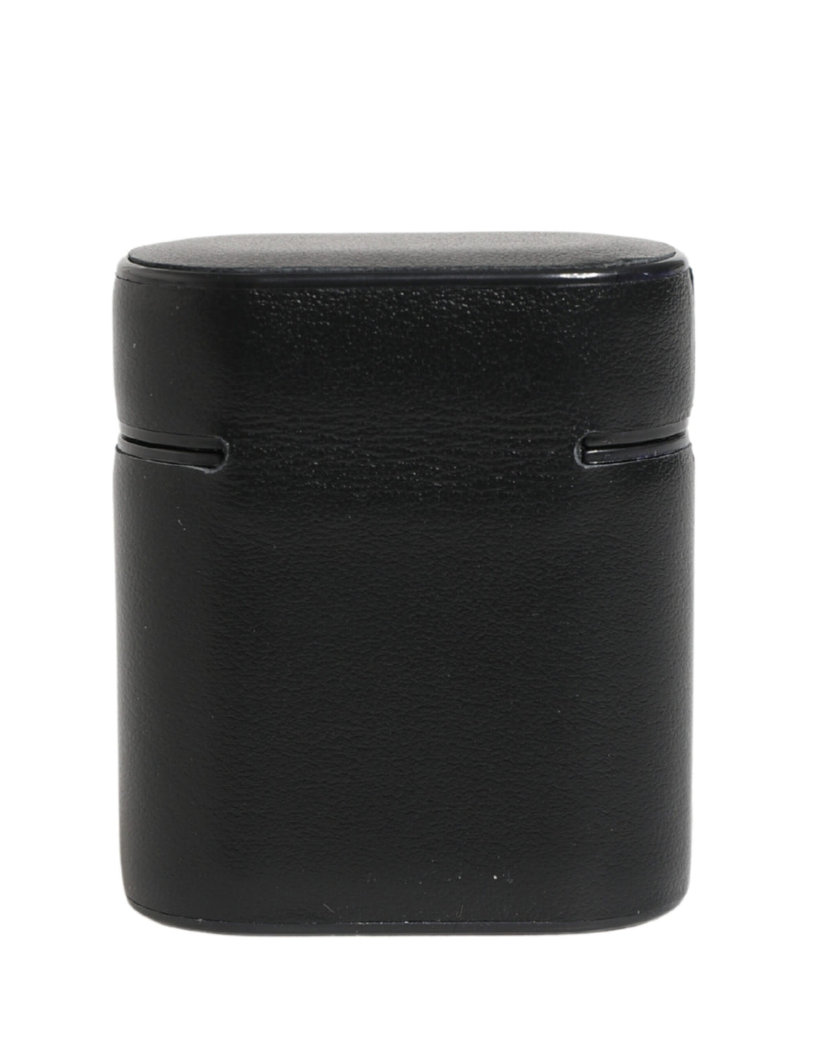 Étui AirPods Dolce & Gabbana femme à rabat en cuir de veau noir – SMY11117