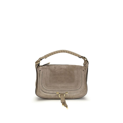 Chloé Beige Calf Leather Bos Taurus Shoulder Bag
