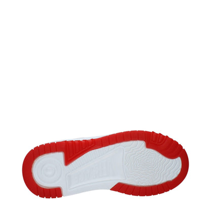 Versace – Sneakers en Cuir Blanc | Logo Triple | Baskets Homme Luxe | Made in Italy