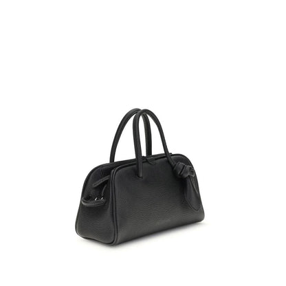 Jacquemus Black Calf Leather Bos Taurus Handbag by Jacquemus