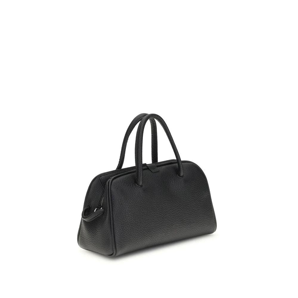 Jacquemus Black Calf Leather Bos Taurus Handbag by Jacquemus