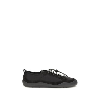 Prada Black Recycled Polyamide Athletic Sneakers by Prada