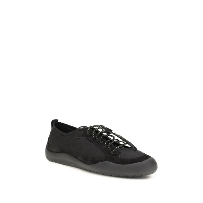 Prada Black Recycled Polyamide Athletic Sneakers by Prada