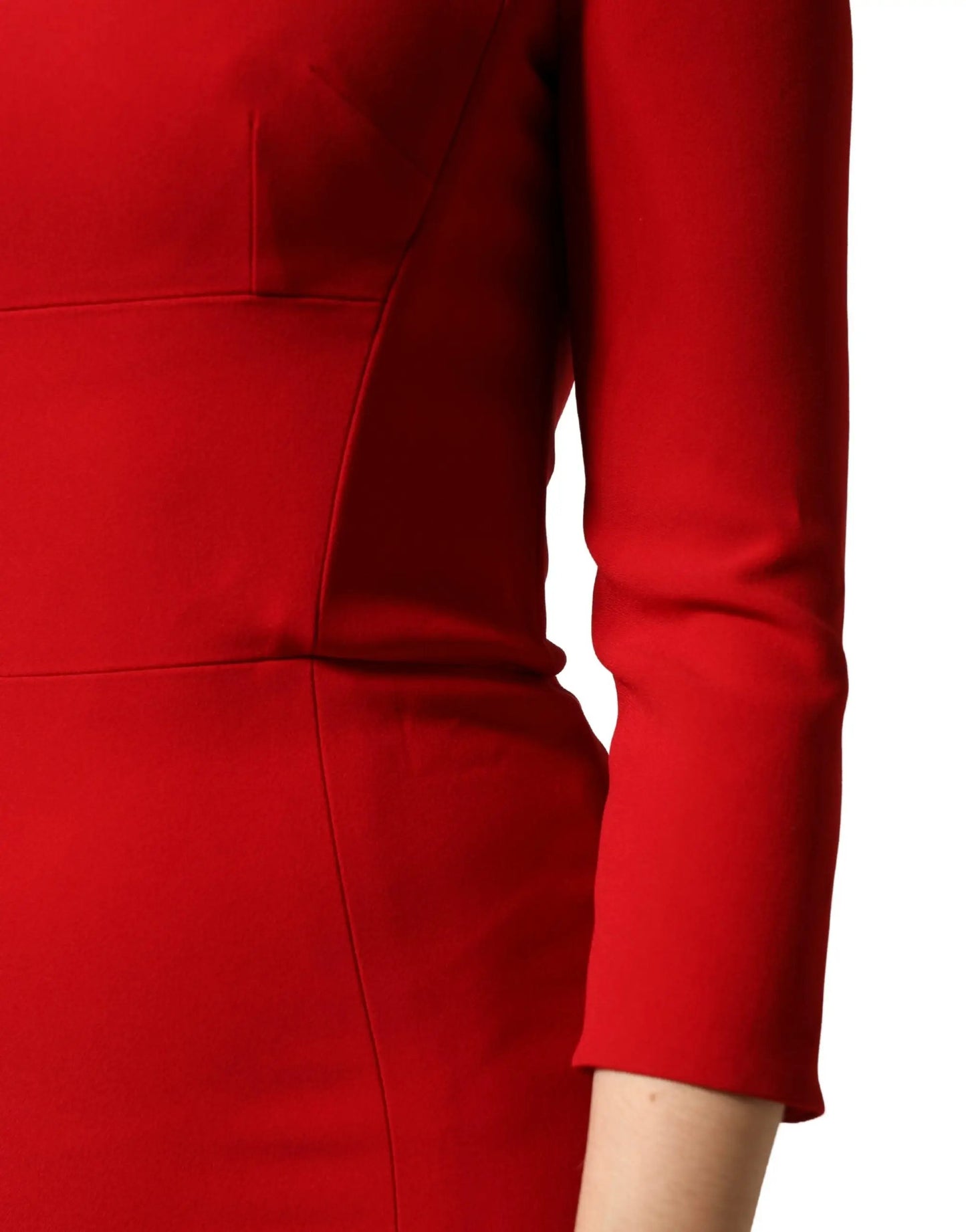Dolce & Gabbana Red Viscose Sheath Bodycon Mermaid Dress by Dolce & Gabbana