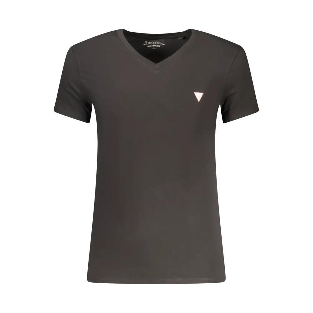 Guess Jeans Black Cotton Men's T-Shirt by Guess Jeans