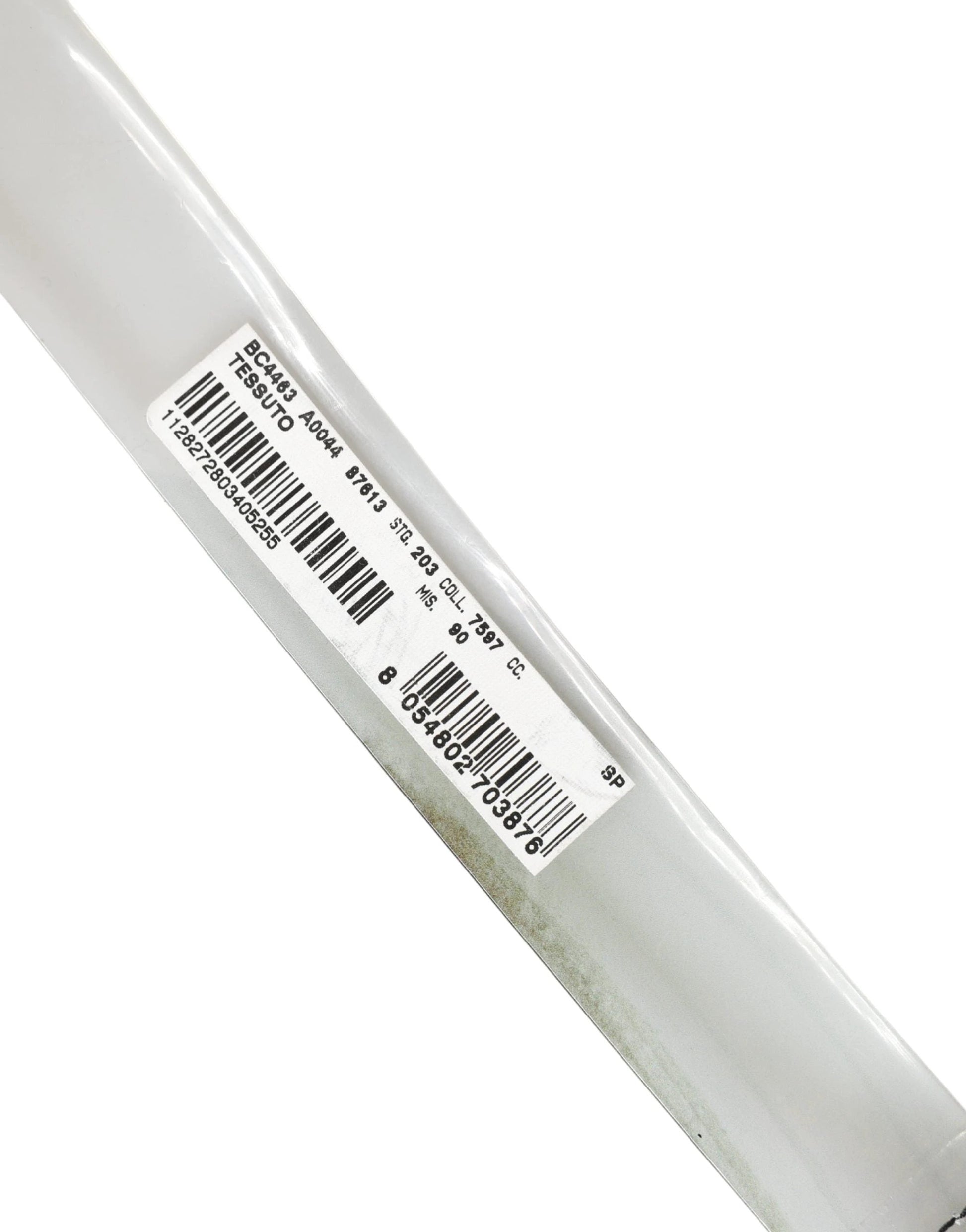 Dolce & Gabbana Men White Floral PVC Silver Metal Buckle Belt by Dolce & Gabbana