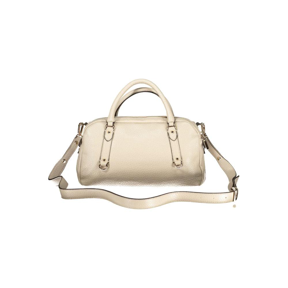 Guess Jeans Beige Polyurethane Women's Handbag by Guess Jeans