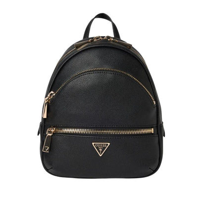 Guess Jeans Nero Poliuretano Women Backpack by Guess Jeans