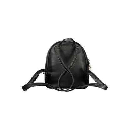 Guess Jeans Nero Poliuretano Women Backpack by Guess Jeans