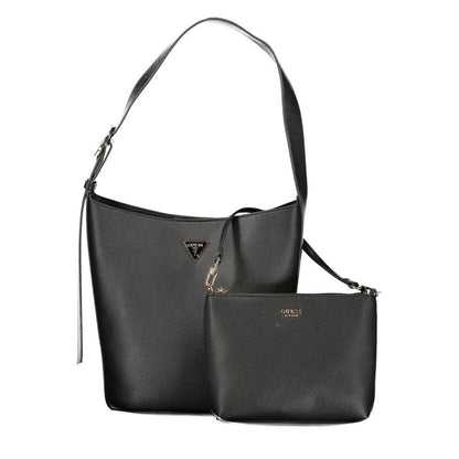 Guess Jeans Black Polyurethane Women Handbag by Guess Jeans