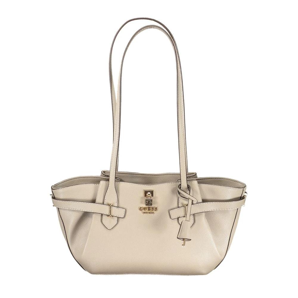 Guess Jeans Beige Polyurethane Women Handbag by Guess Jeans
