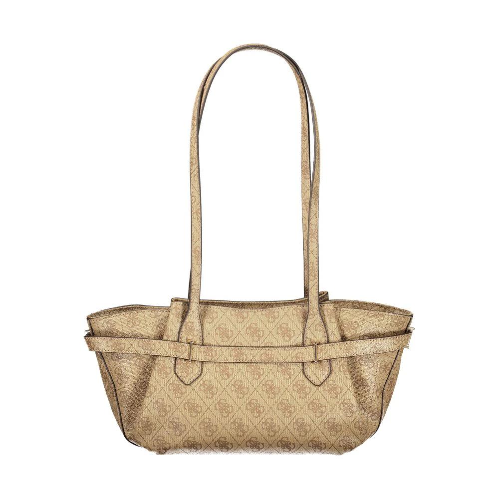 Guess Jeans Beige Polyurethane Women Handbag by Guess Jeans