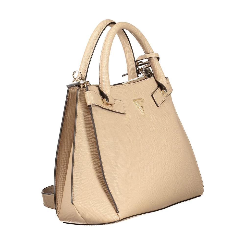 Guess Jeans Rosa Poliuretano Women Handbag by Guess Jeans