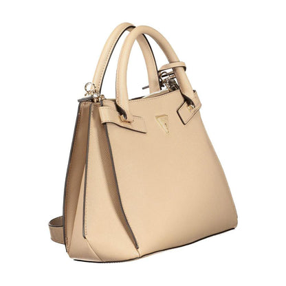 Guess Jeans Rosa Poliuretano Women Handbag by Guess Jeans