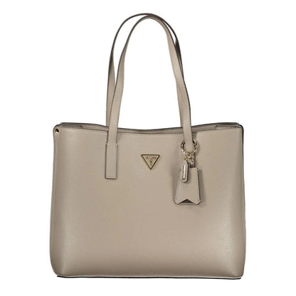 Guess Jeans Grigio Poliuretano Women's Handbag by Guess Jeans