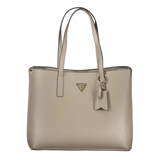 Guess Jeans Grigio Poliuretano Women's Handbag by Guess Jeans