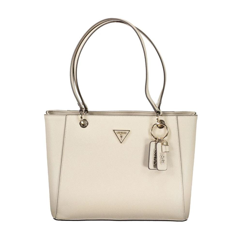 Guess Jeans Beige Poliuretano Women Handbag by Guess Jeans