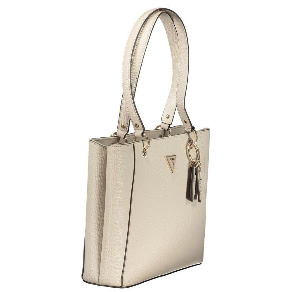 Guess Jeans Beige Poliuretano Women Handbag by Guess Jeans