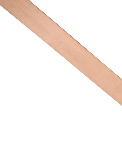 Dolce & Gabbana Men Black Classic Leather Metal Buckle Belt by Dolce & Gabbana