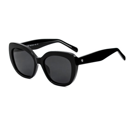 Bobroff Black Acetate Sunglasses