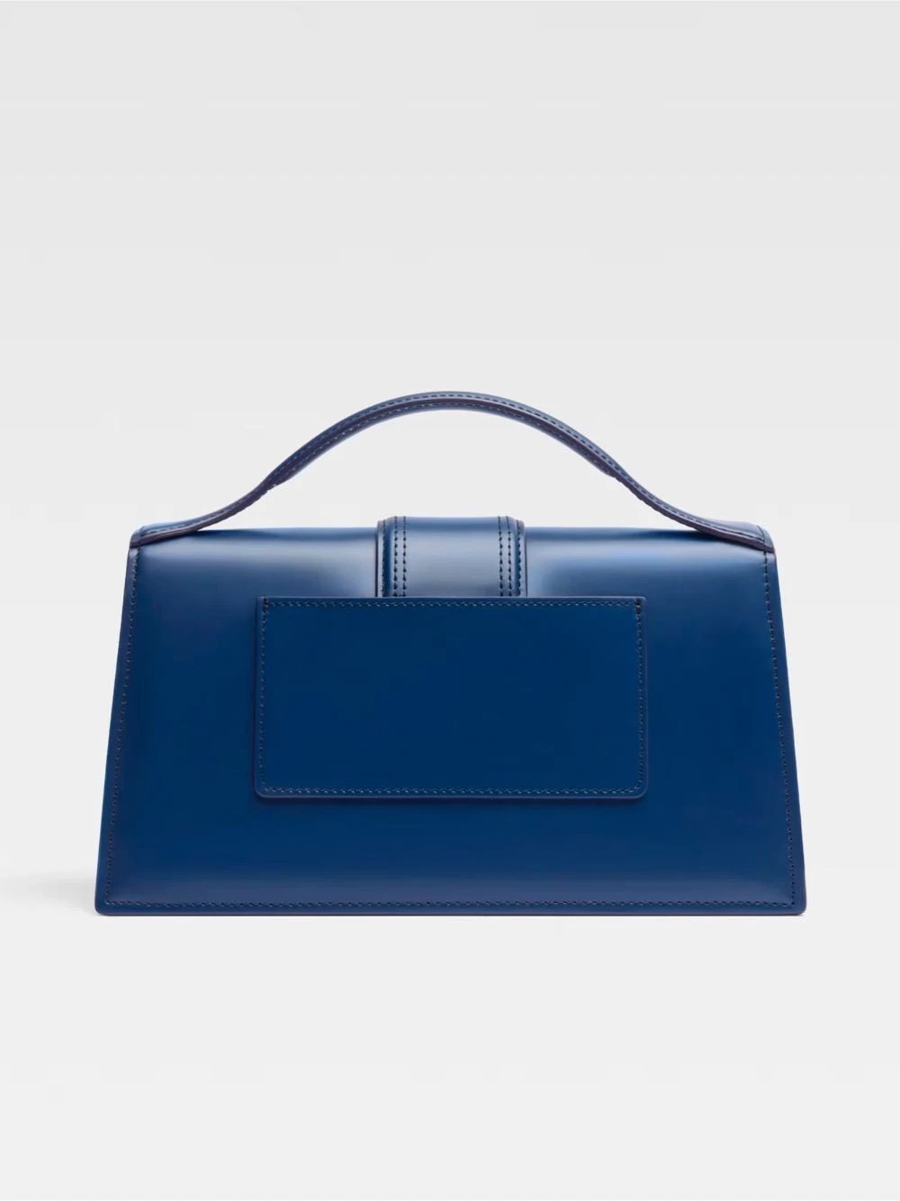 Jacquemus Dark NavyLeather Le Grand Bambino Handbag by Jacquemus