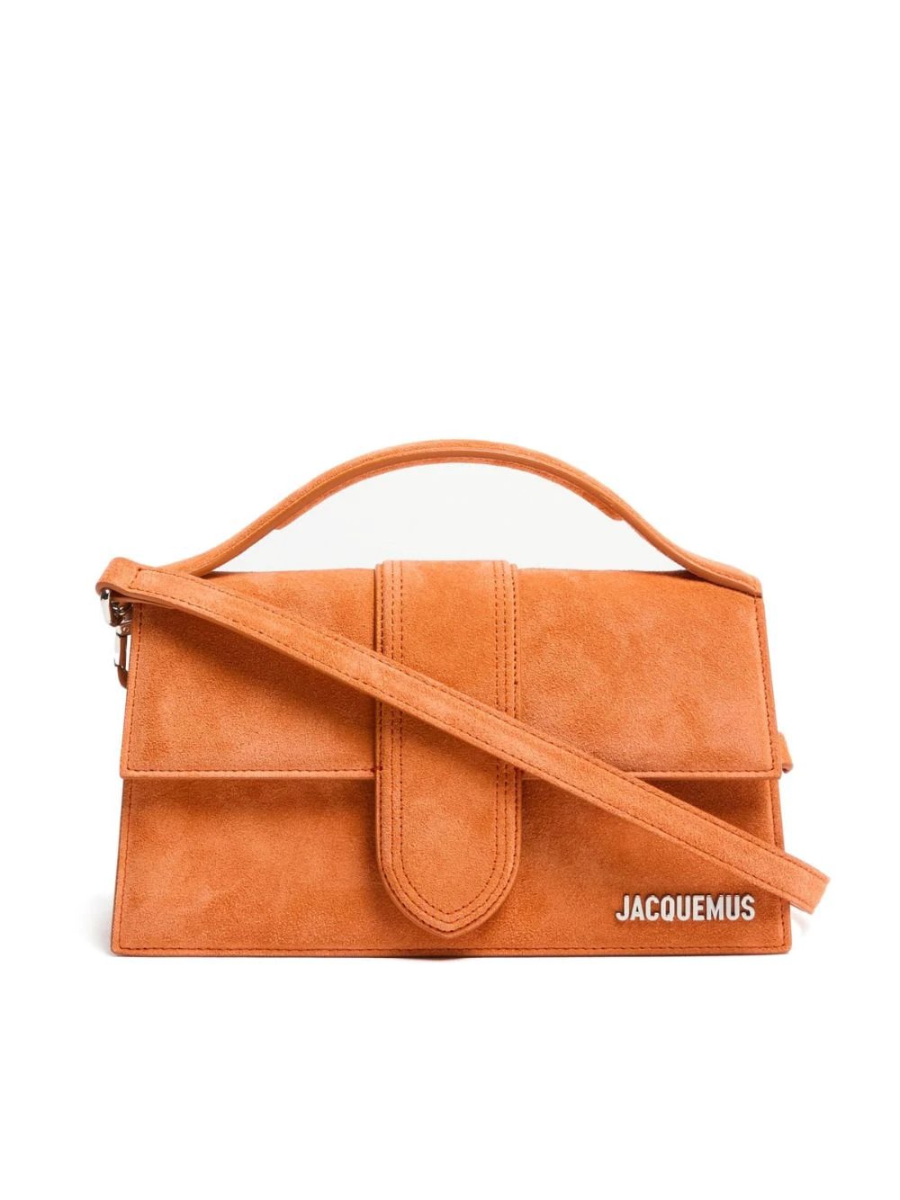 Jacquemus Terracotta Leather Le Grand Bambino Handbag by Jacquemus