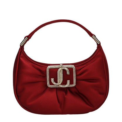 Jimmy Choo Red Satin Handbag