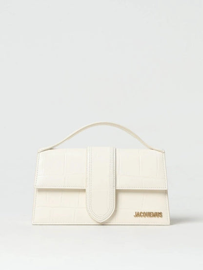 Jacquemus Ivory Cocco Le Grand Bambino Handbag by Jacquemus