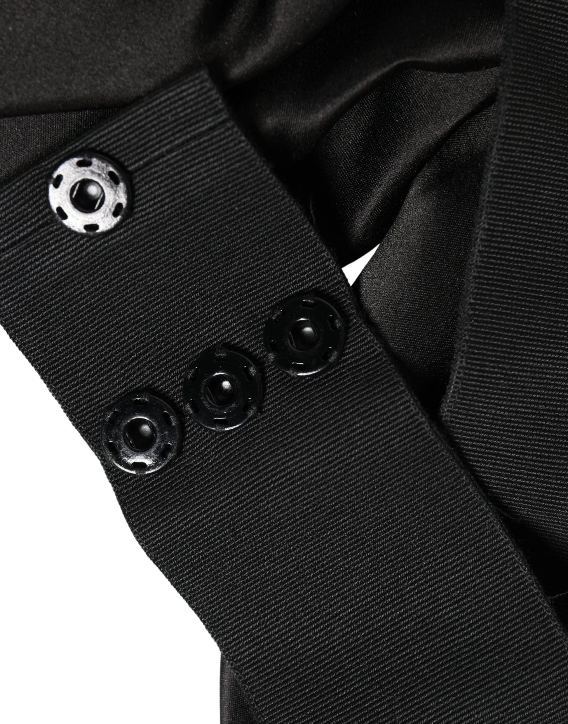 Dolce & Gabbana Black Silk Satin Sash Wide Waist Women Belt by Dolce & Gabbana