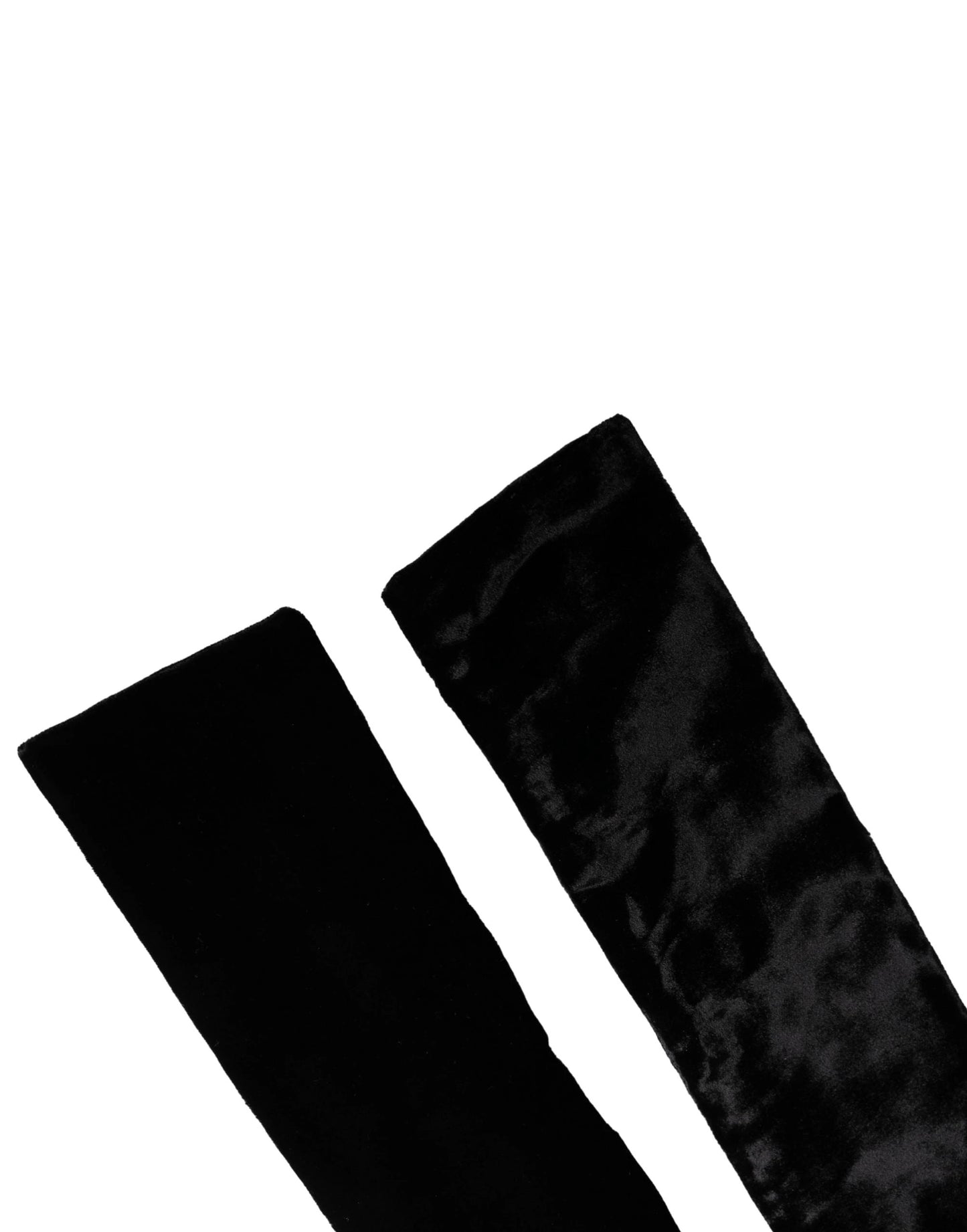 Dolce & Gabbana Black Viscose Satin Waist Women Cintura Belt by Dolce & Gabbana