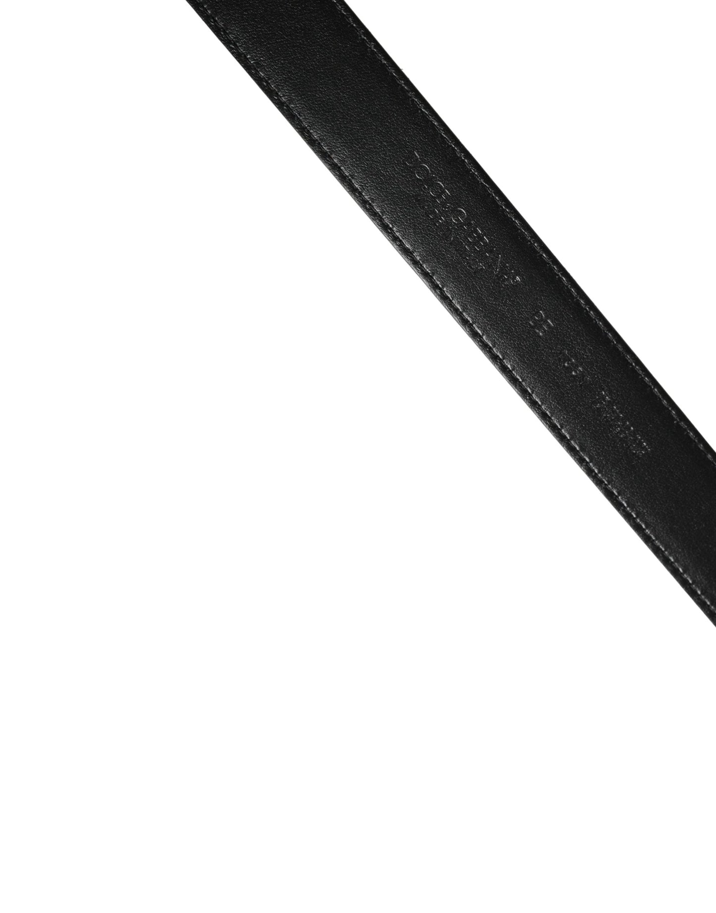 Dolce & Gabbana Brown Calf Fur Leopard Metal Buckle Belt by Dolce & Gabbana