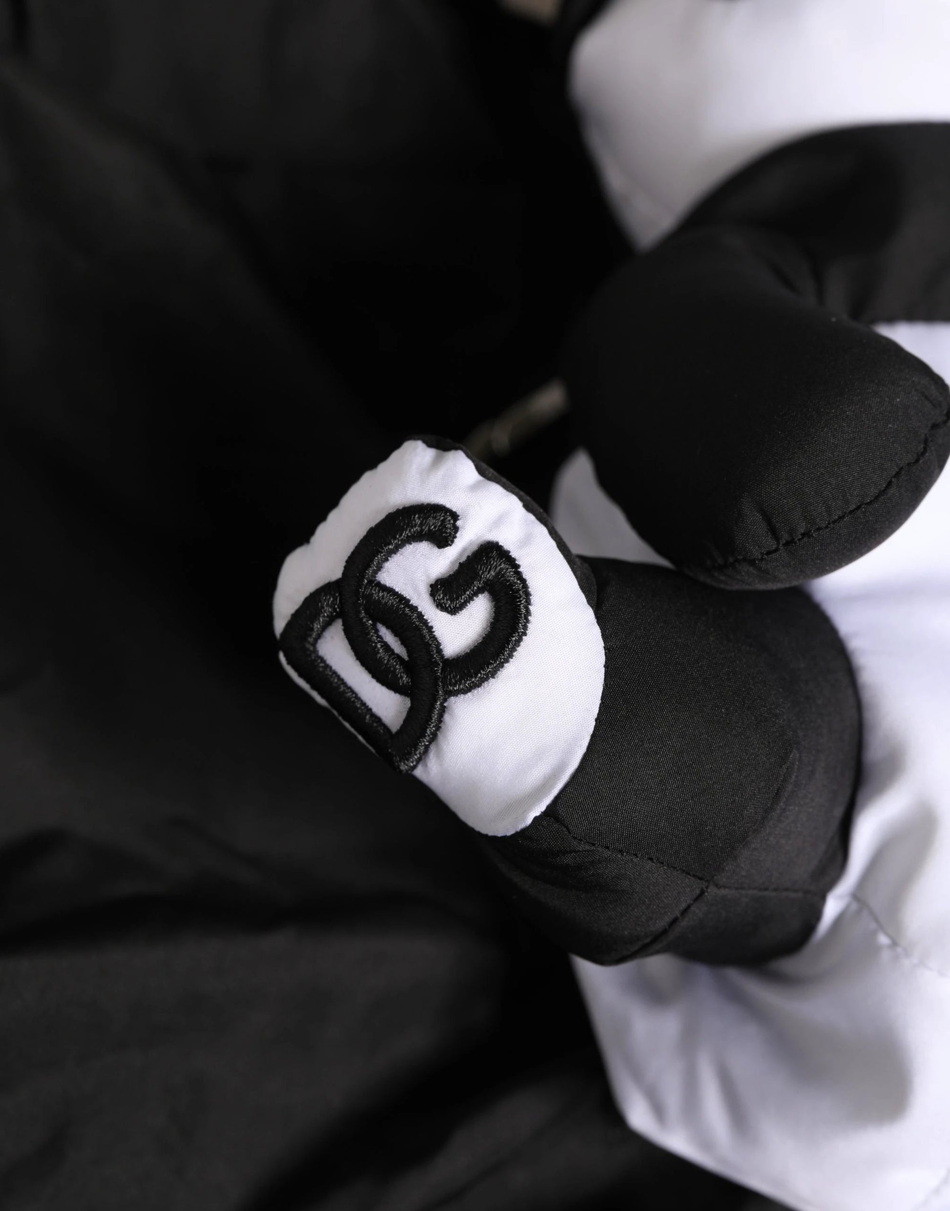 Dolce & Gabbana Men Black Polyester Panda Stuffed Ecobag Bag by Dolce & Gabbana