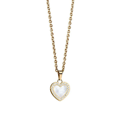 BERING Gold Stainless Steel Necklace